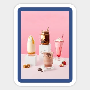 Milkshake Anyone Sticker